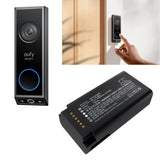 Cameron Sino Replacement Battery for Eufy Video Doorbell E340 PN: Eufy for T8743