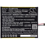 Premium 6200mAh Cameron Sino Battery for Amazon Kindle Fire HD10.1, Kindle Fire HD 10.1 7th, SL056ZE; P/N: 26S1015-A, 2955C7, 58-000187, 58-000280