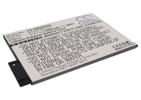 Amazon Kindle3,Kindle3Wi-fi,Kindle3G,KindleGraphite,KindleIII; P/N:170-1032-00,170-1032-01,GP-S10-346392-0100,S11GTSF01A Battery