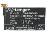 New 4550mAh Battery for Amazon C9R6QM,KindleFireHDX,KindleFireHDX7; P/N:26S1004-A,58-000043,MNHSNY133711TM,S12-T1,S12-T1-L,S12-T1-S