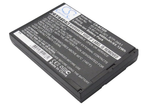 Acer TravelMate 520, TravelMate 520iT, TravelMate 521, TravelMate 521TE, TravelMate 521TEV, TravelMate 524