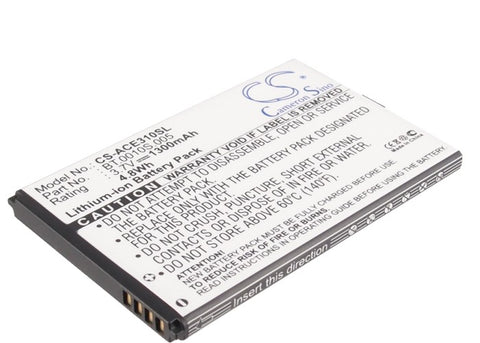 Acer Liquid Mini, E310, Liquid Express, E320, Liquid Gallant Duo E330, E330, Liquid Glow, beTouch E210, E210, E310F