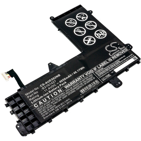 Asus E502M,E502MA,Eee Book E502MA,Eeebook E502MA-XX0004D,Eeebook E502MA-XX0016T,Eeebook E502MA-XX0020T,Eeebook E502MA-XX0069T,Eeebook E502MA-XX0078T,EeeBook E502MA-XX0079B; P/N:0B200-01430000,B31N1427 Battery