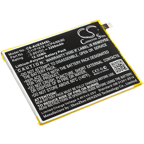 Asus ZE554KL,ZenFone 4; P/N:C11P1618 1ICP4/66/80 Battery