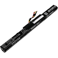 Asus GL553VD,GL553VD-1A,GL553VD-1B,GL553VD-2B,GL553VD-2D,GL553VD-FY072T,GL553VD-FY124T,GL553VE-1B,GL553VE-DS74,GL553VE-FY003T,GL553VW,GL553VW-1A,GL553VW-2B,GL553VW-2D,ROG GL553VW-DH71,ROG GL553VW-DM005T,ROG GL553VW-FY089T,ROG STRIX GL553VD,ROG Strix GL553VD-DS71,ROG Strix GL553VE,Strix GL553VD-FY075T; P/N:A41LK5H,A41LP4Q,A41N1611,OB110-00470000 Battery