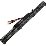 New 2600mAh Battery for Asus GL553VD,GL553VD-1A,GL553VD-1B,GL553VD-2B,GL553VD-2D,GL553VD-FY072T,GL553VD-FY124T,GL553VE-1B,GL553VE-DS74,GL553VE-FY003T,GL553VW,GL553VW-1A,GL553VW-2B,GL553VW-2D