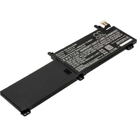 Asus GL703GM,ROG Strix GL703GM,ROG Strix GL703GM Scar Edition,ROG STRIX S7BS,ROG STRIX S7BS8750,Strix GL703GM-DS74; P/N:C41N1716 Battery