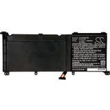 New 3700mAh Battery for Asus G501,G601J,G60JW4720,N501JW-1A,N501JW-1B,N501JW-2A,N501JW-2B; P/N:0B200-01250100,C41N1416