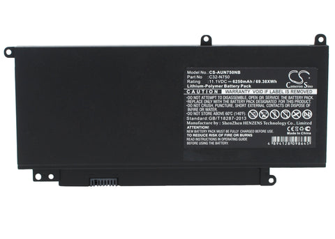 Asus N750, N750JK, N750JV, N750Y47JV-SL, N750JV-T4124H, N750JV-T4110H, N750JV-QB72-CB, N750JV-T4090H, N750JV-T4069H
