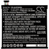 New 7700mAh Battery for Asus Z500KL,ZenPad3S10LTE,ZenPadZ10,ZT500KL; P/N:0B200-02110100,C12P1602