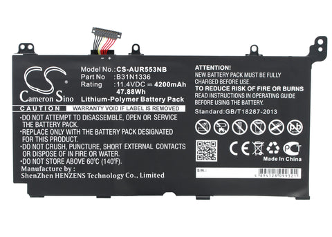 Asus R553LN, R553LN-XO106H-BE, R553LF, R553LN-XX136, R553LN-XO516H, R553LN-DM553H, R553LN-XO263H, R553LN-XX134H