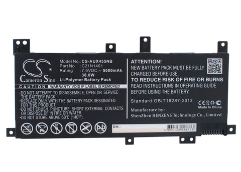 Asus X455LA, X455LA-WX078H, X455LA-WX063D, X455LA-WX080D, X455LA-WX081D, X455LA-WX058D, X455LA-WX002D, X455LA-WX040H