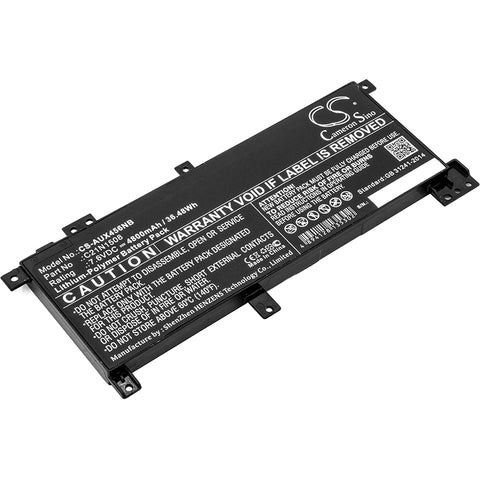 Asus X456,X456UA,X456UF,X456UJ,X456UR,X456UV; P/N:0B200-01740100,C21N1508 Battery
