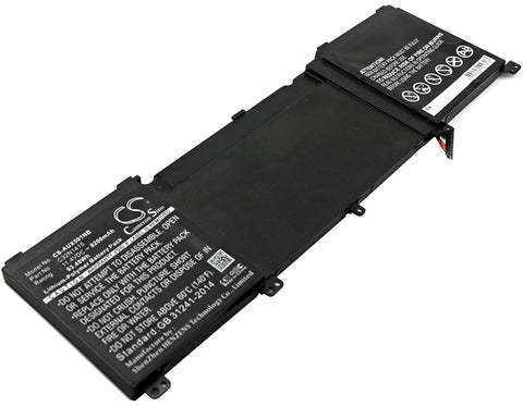 Asus N501JW,N501VW,UX501JW,UX501JW4720,UX501JW-CN245P,UX501JW-CN245R,UX501JW-CN245T,UX501JW-DS71T,UX501JW-FI177H,UX501JW-FI177T,UX501JW-FI218H,UX501JW-FI218T,UX501LW,ZenBook Pro N501VW,ZenBook Pro UX501,ZenBook Pro UX501J,ZenBook Pro UX501JW4720,ZenBook Pro UX501L; P/N:0B200-01250000,C32N1415 Battery
