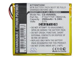 New 2500mAh Battery for Archos AV605 120GB,AV605 160GB,AV605 30GB,AV605 80GB,AV605 Wifi 160GB,AV605 Wifi 30G,AV605 Wifi 605 GPS 30GB,AV605 Wifi 605 GPS 4GB,AV605 Wifi 80GB; P/N:FT447770P,HB4G14L