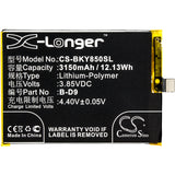 New 3150mAh Battery for BBK VIVO Y85,VIVO Y85 Dual SIM,VIVO Y85 Dual SIM TD-LTE,VIVO Y85A,VIVO Y85A Dual SIM,VIVO Y85A Dual SIM TD-LTE; P/N:B-D9
