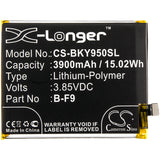 New 3900mAh Battery for BBK VIVO Y95; P/N:B-F9
