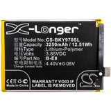 New 3250mAh Battery for BBK V1813,V1813A,V1813T,VIVO Y97; P/N:B-E8