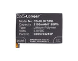 Battery for BLU Studio X,  D750U,  D750L