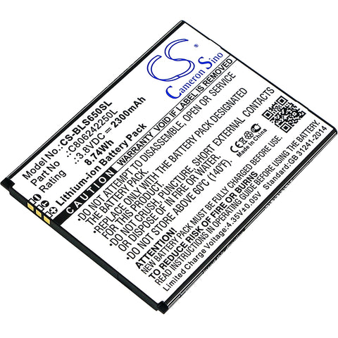BLU S0350WW,S650P,Studio J8 LTE; P/N:C806242250L Battery