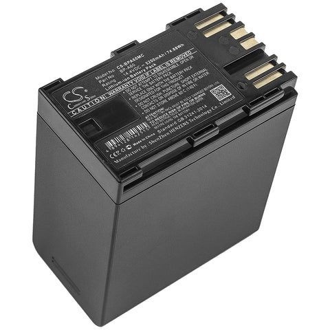 Canon CA-CP200L,EOS C200,EOS C200 PL,EOS C200B,EOS C300 Mark II,EOS C300 Mark II PL,XF705; P/N:BP-A60 Battery