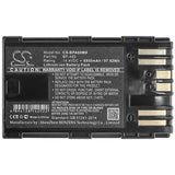 New 6800mAh Battery for Canon CA-CP200L,EOS C200,EOS C200 PL,EOS C200B,EOS C300 Mark II,EOS C300 Mark II PL,XF705; P/N:BP-A60