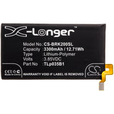New 3300mAh Battery for BlackBerry BBF100-1,BBF100-2,BBF100-4,BBF100-6,BBF100-8,BBF100-9,KEY2,KEY2 LE; P/N:TLp035B1
