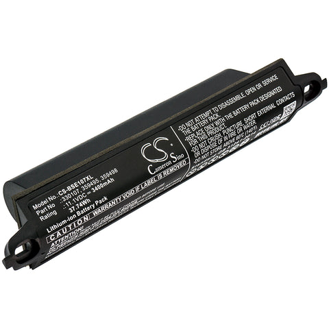 BOSE 404600,Soundlink,Soundlink 2,SoundLink 3,Soundlink II,SoundTouch 20; P/N:330105,330105A,330107,330107A,359495,359498,404600,404900 Battery