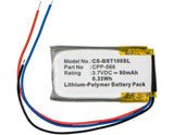 New 90mAh Battery for Beats Powerbeats2,Powerbeats3; P/N:CPP-566