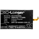 New 2900mAh Battery for CATERPILLAR S30; P/N:APP-12F-B55951-CXX-111
