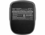 New 3300mAh Battery for Craftsman 11538,315.11538; P/N:130279001