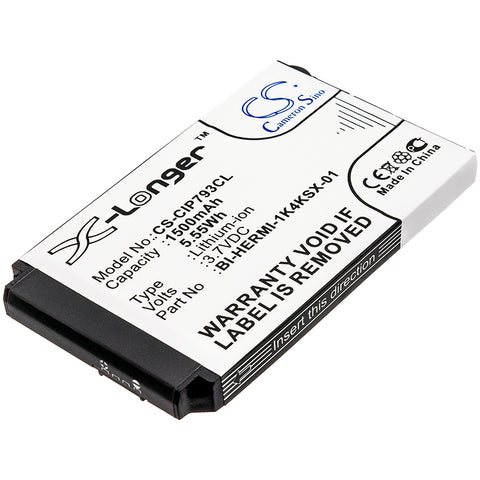 Cisco 7026G,74-5468-01,7925,7925G,7925G-EX,7926,7926G,CP-7925G-A-K9,CP-7925G-EX-K9,CP-BATT-7925G-STD; P/N:BI-HERMI-1K4KSX-01 Battery