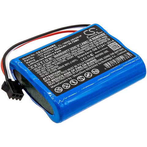 Cardiomonitor COMEN Star 8000,COMEN Star 8000 E; P/N:022-000084-00,CL-18650-26H3S1P Battery