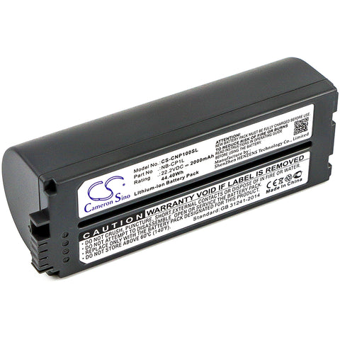 Canon Selphy CP- 500,Selphy CP-100,Selphy CP-1000,Selphy CP-1200,Selphy CP-1300,Selphy CP-200,Selphy CP-220,Selphy CP-300,Selphy CP-330,Selphy CP-400,Selphy CP-510,Selphy CP-520,Selphy CP-600,Selphy CP-710,Selphy CP-710 Photo Printers,Selphy CP-720,Selphy CP-730,Selphy CP-740,Selphy CP-750,Selphy CP-770,Selphy CP-780,Selphy CP-790,Selphy CP-800,Selphy CP-810,Selphy CP-820,Selphy CP-900,Selphy CP-910; P/N:NB-CP1L,NB-CP2L,NB-CP2LH Battery
