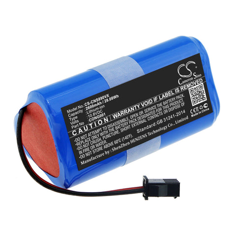 CECOTEC CONGA 890 Slim,CONGA Slim,CONGA Slim 890,CONGA Slim 890 Wet,CONGA Slim Wet,CONGA Wet; P/N:CONG0001 Battery