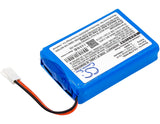 New 1000mAh Battery for CTMS Eurodetector; P/N:1ICP62/34/48 1S1P
