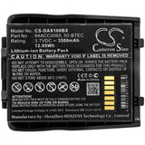 New 3500mAh Battery for Datalogic LYNX; P/N:50-BTEC,50-BTSC,94ACC0065
