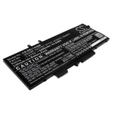 DELL  Latitude 14 5400,Latitude 14 5500,N001L5400-D1306CN,N013L5400-D1526FCN,N022L5400-D1536FCN,N032L5400-D1706CN,Precision 3540; P/N: 09JRYT,0C5GV2,0X77XY,4GVMP,X77XY Battery