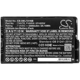 New 3400mAh Battery for DELL  Latitude 12 7202,Latitude 7202,Latitude 7202 Rugged Tablet,Latitude 7212; P/N: 0FH8RW,451-BCDH,7XNTR,FH8RW,J7HTX,J82G5