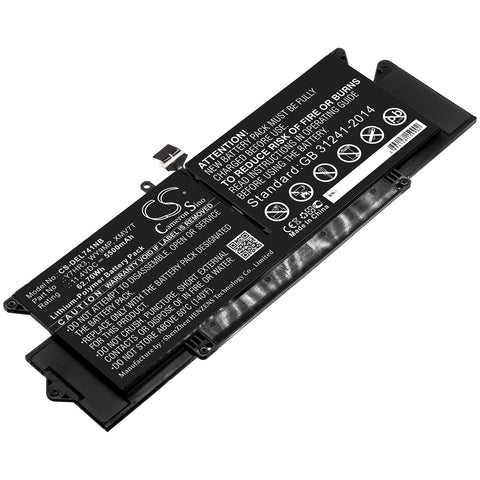 DELL Latitude 7410; P/N:WY9MP,XMV7T,Y7HR3 Battery