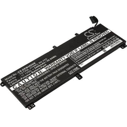DELL Precision M3800,XPS 15 9530; P/N:07D1WJ,0H76MY,245RR,7D1WJ,H76MV,M2.5X5,T0TRM,TOTRM,Y758W Battery