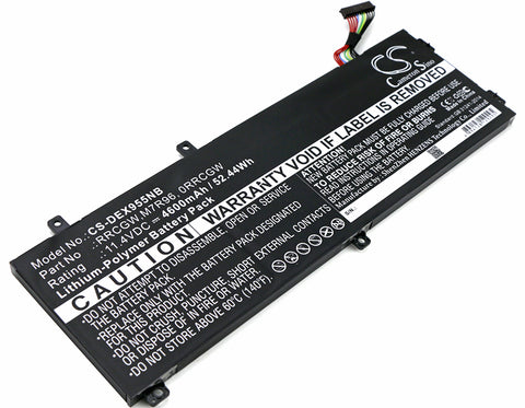 DELL Precision 15 5510,Precision 15-5520,Precision 15-5530,XPS 15-9560; P/N:05041C,0RRCGW,451-BBFM,5D91C,62MJV,D1828,H5H20,HSH20,KHCK5,M7R96,RRCGW Battery