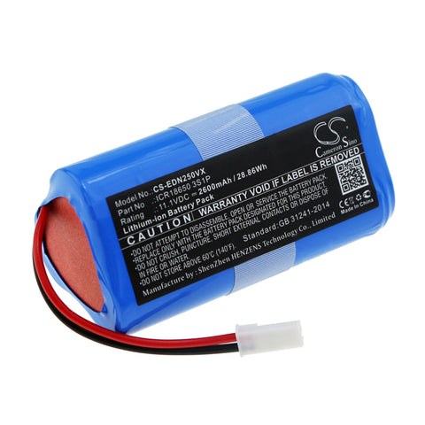 Ecovacs CEN250,ML009,V700; P/N:ICR18650 3S1P Battery