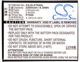 New 2200mAh Battery for Elephone P7000,Precious P7000; P/N:P7000