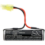 New 2600mAh Battery for Shark CordlessRechargeableHardFlo,V3700,V3700UK; P/N:XBAT3700