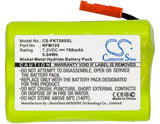 Cameron Sino Replacement Battery for Fluke FiberInspector Mini, FT500 (700mAh)