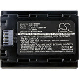 New 2050mAh Battery for Sony A7 Mark 3,A7R Mark 3,Alpha a7 III,Alpha a7R III,Alpha A9,ILCE-7M3,ILCE-7M3K,ILCE-7RM3; P/N:NP-FZ100