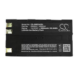 New 5800mAh Battery for Leica MS60,TM30 Total Stations,TS30 Total Station,TS30 Total Stations,TS50 Total Stations,TS60,TS60 Total Stations; P/N:10686,793975,GEB241,GEB242