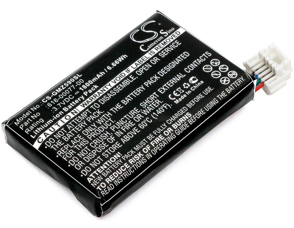 Cameron Sino 1800mAh Replacement Battery for Garmin Zumo 590, 590LM, 595, 595LM, 010-01603-10