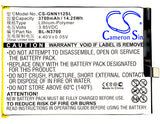New 3700mAh Battery for GIONEE Elife S10B,Elife S10B Dual SIM,Elife S10B Dual SIM TD-LTE; P/N:BL-N3700